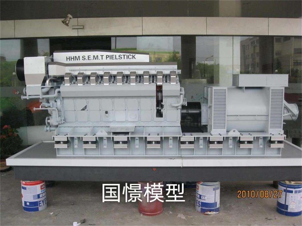 吉县柴油机模型